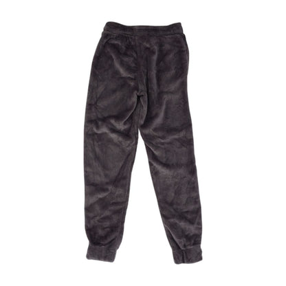 Purple Solid Sweatpants Pants