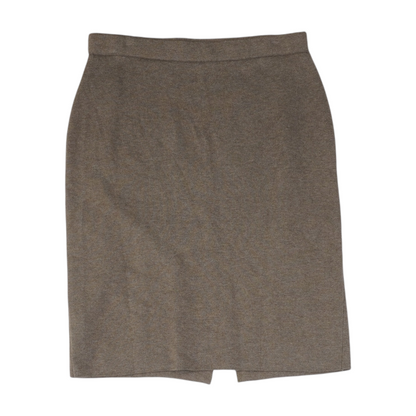 Gray Midi Skirt