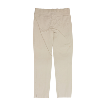 White Straight Pants
