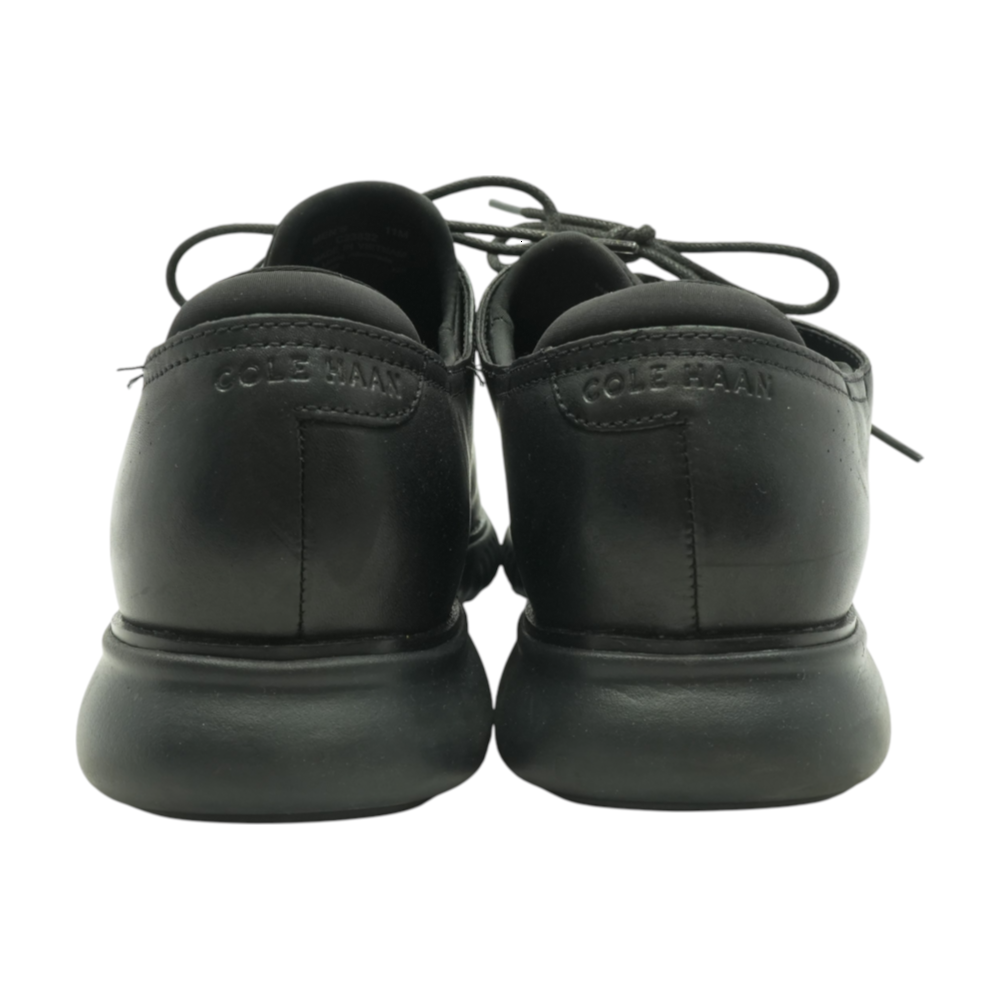 Black Lace-Up Dress Shoes