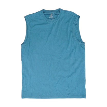 Blue Solid Active T-Shirt