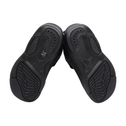 Jordan Max Aura 5 Black Leather Athletic Shoes