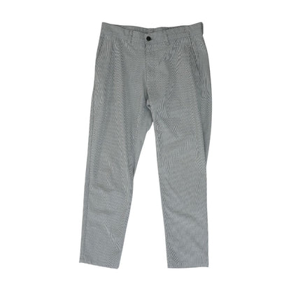 Gray Houndstooth Dress Pants