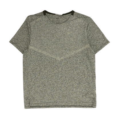 Gray Abstract Active T-Shirt