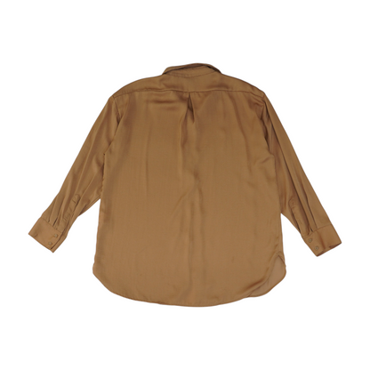 Tan Petite Button Down