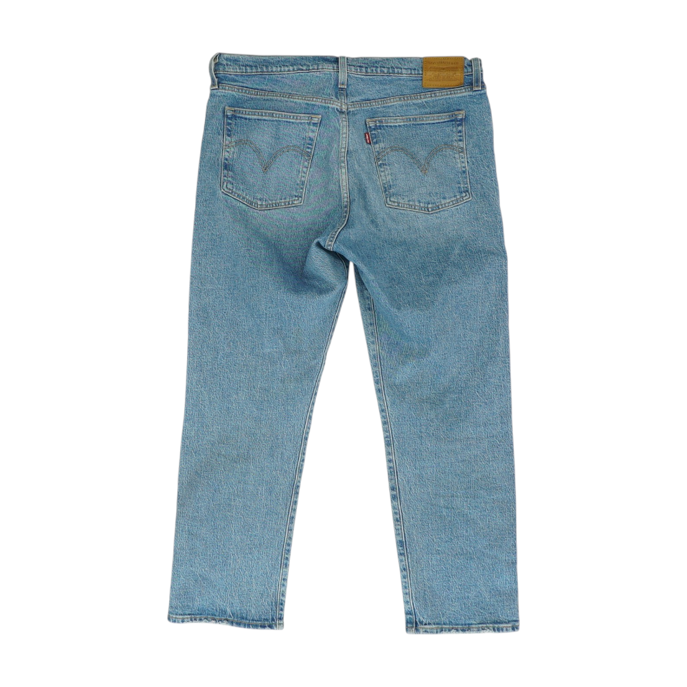 Blue Straight Jeans