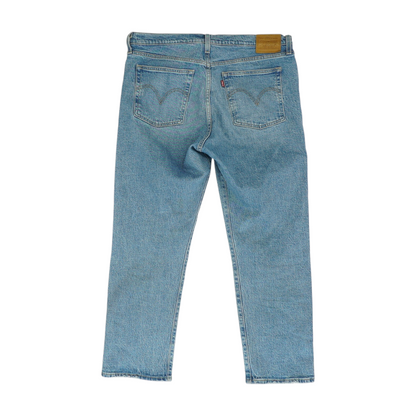 Blue Straight Jeans