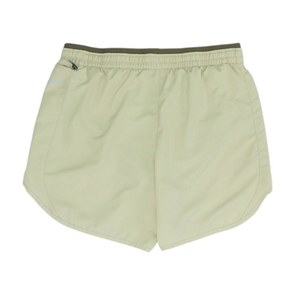 Green Solid Active Shorts