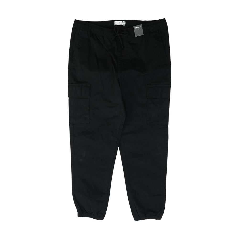 Black Straight Pants