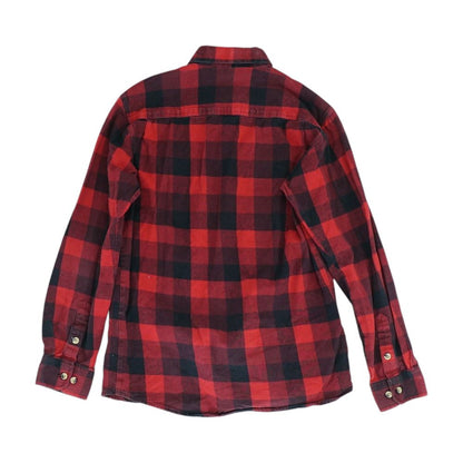 Red Check Flannel Button Down