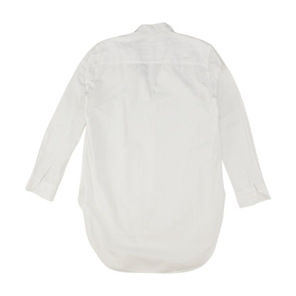 Blue Geometric Long Sleeve Button Down