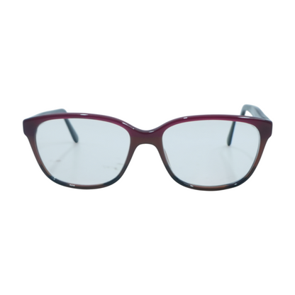 Burgundy 5445 Square Prescription Eyewear