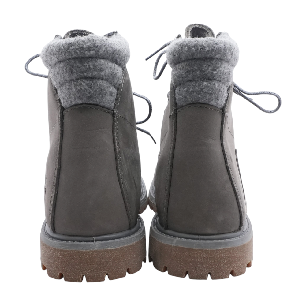Gray Ankle Boots
