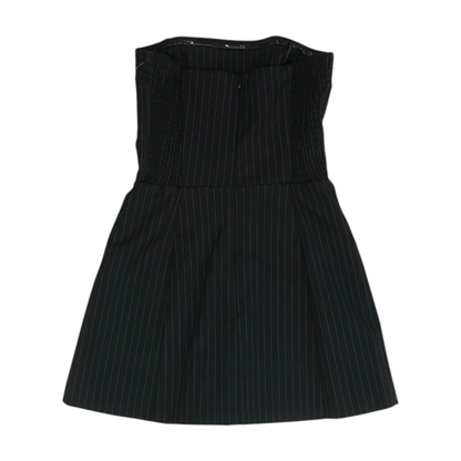 Black Striped Romper