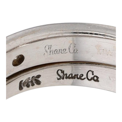 Shane Co. 3/4 ctw 14K White Gold Diamond Engagement Ring – Image 6