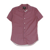 Multi Abstract Short Sleeve Button Down