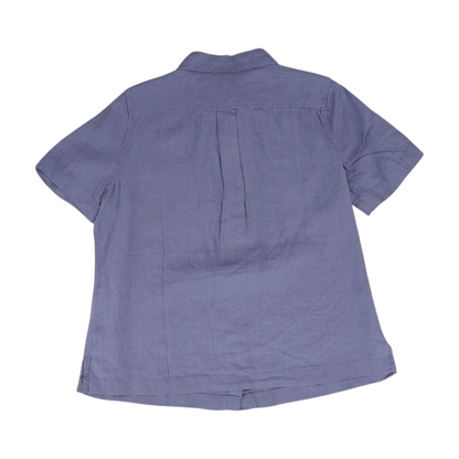 Purple Petite Button Down