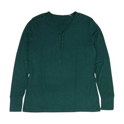 Green Solid Pajama Top