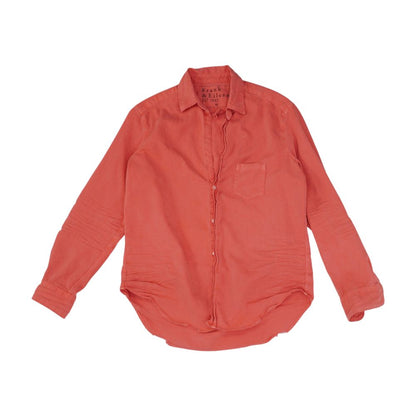 Coral Button Down