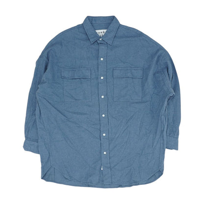 Blue Flannel Button Down