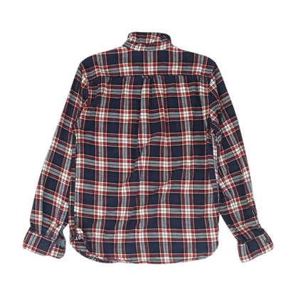 Multi Plaid Flannel Button Down