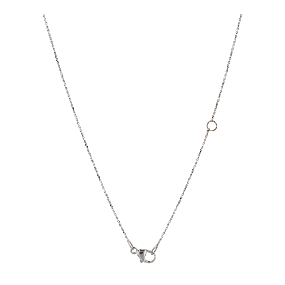 1/3 ctw 18K White Gold Diamond Pendant Necklace