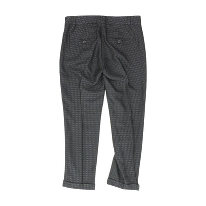 Navy Graphic Dress Pants