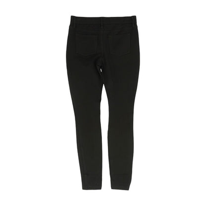Black Solid Pants