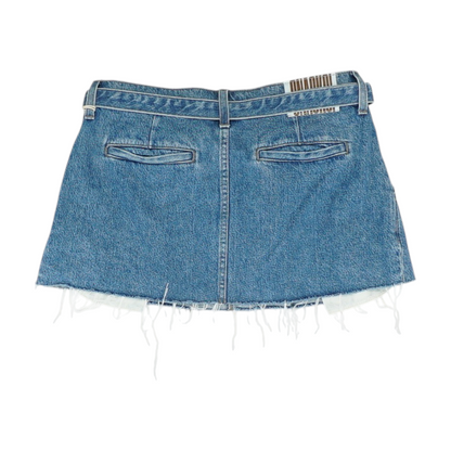 Blue Mini Skirt