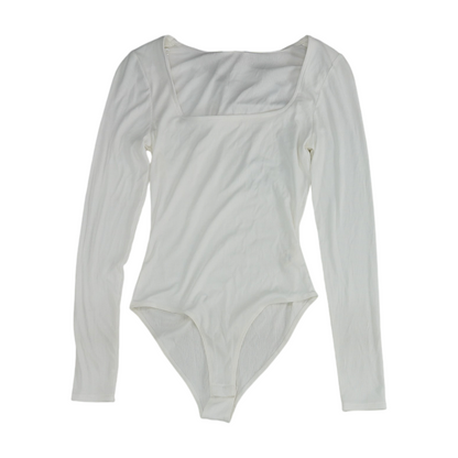White Bodysuit Blouse