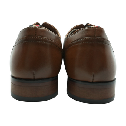 Brown Lace-Up Dress Shoes