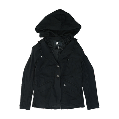 Black Solid Blazer