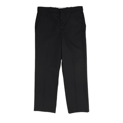 Navy Solid Dress Pants
