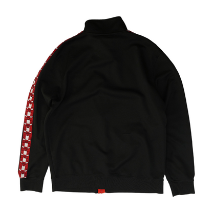Black Chicago Bulls Solid Active Jacket