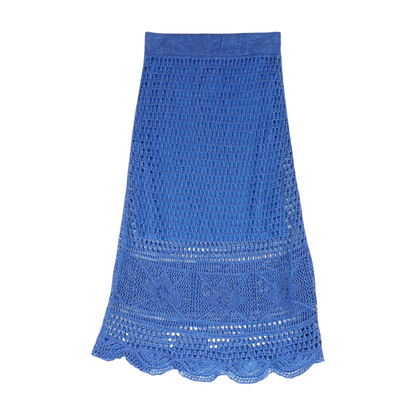 Blue Maxi Skirt