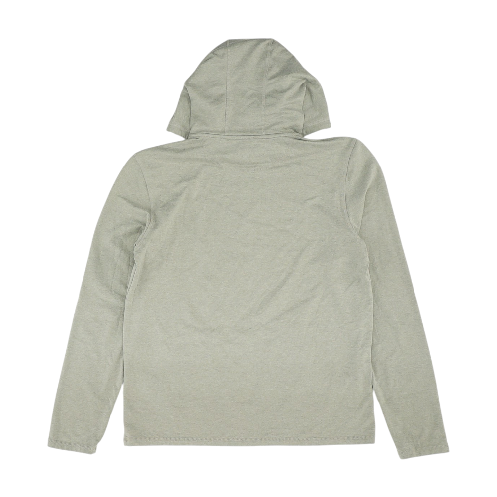 Gray Solid Hoodie Pullover