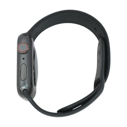 44mm Series SE Space Black Smartwatch Black Band M/L