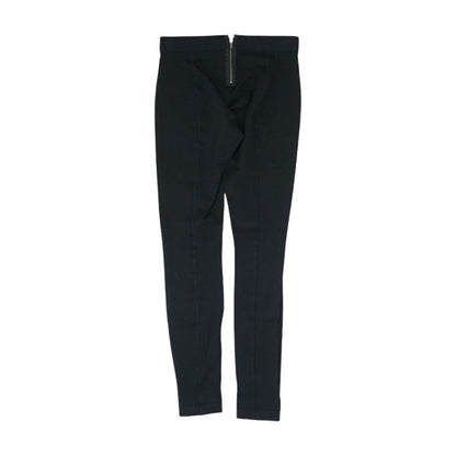 Black Solid Pants