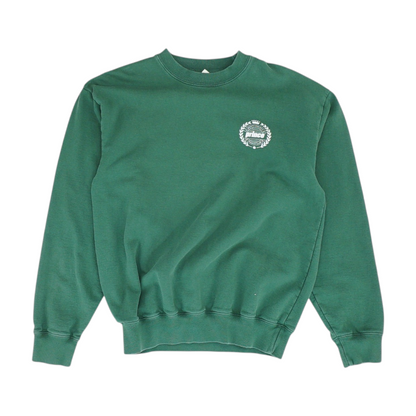Green Solid Sweatshirt Pullover