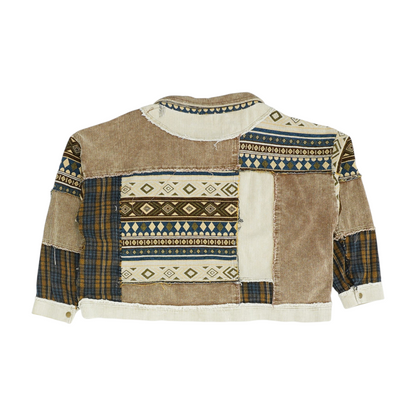 Brown Abstract Jacket