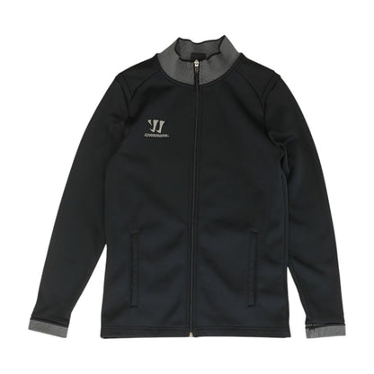 Black Solid Active Jacket