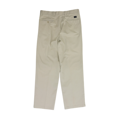 Beige Regular Pants