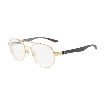 Gold RB 8418 Aviator Prescription Eyewear