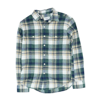 Multi Plaid Flannel Button Down
