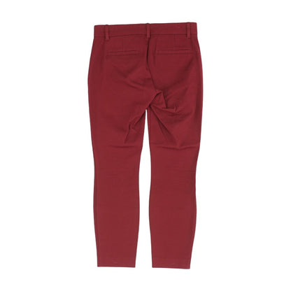Maroon Solid Pants