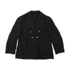 Black Plaid Blazer