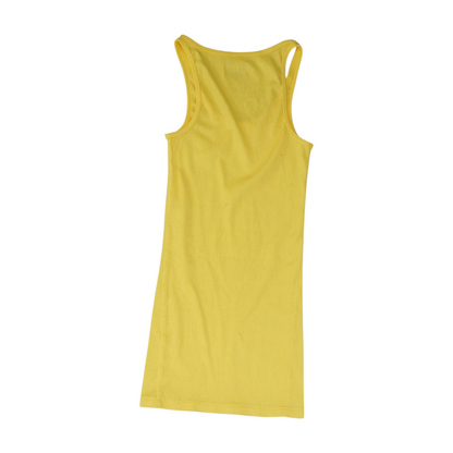 Yellow Solid Pajama Top