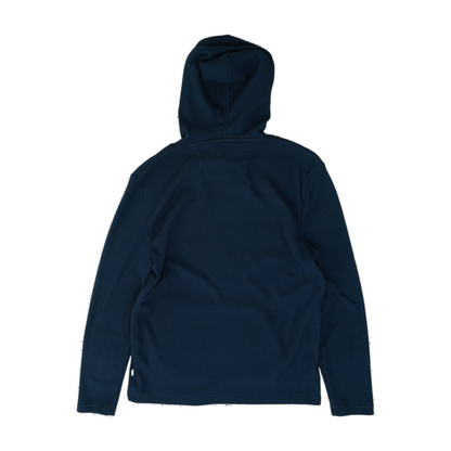Navy Solid Hoodie Pullover