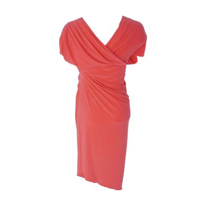 Coral Midi Dress