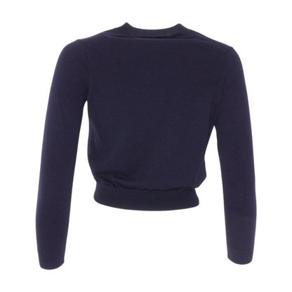Navy Cardigan Sweater